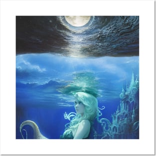 Mermaid Posters and Art